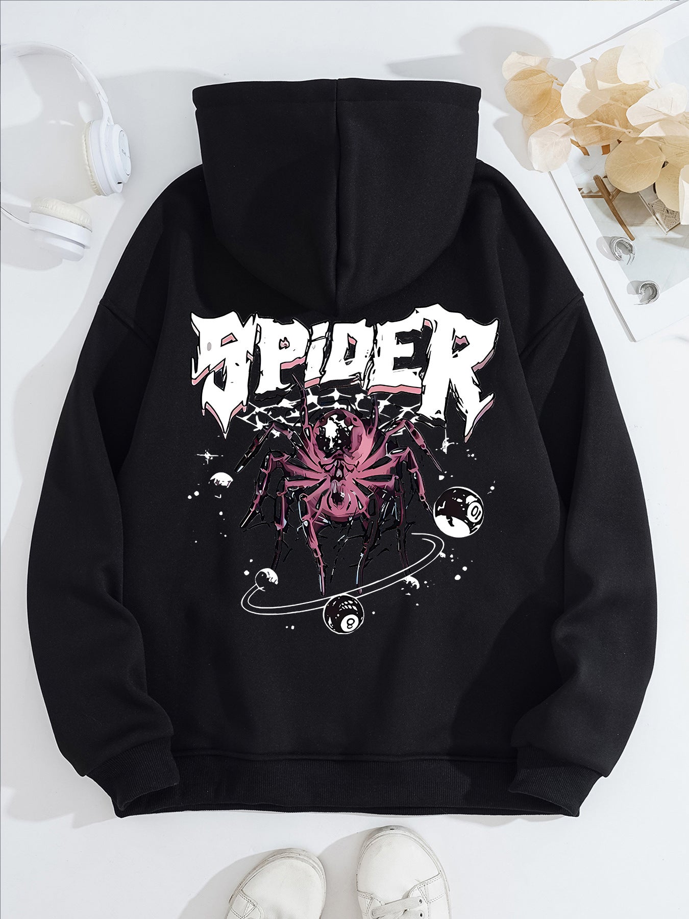 Kapuzenpullover mit langen Ärmeln