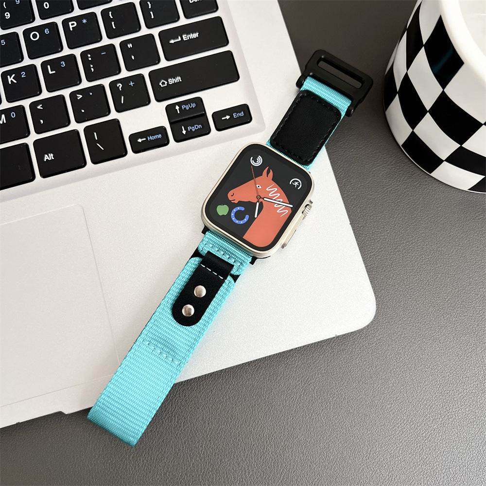 Nylon-Farbenpassender Armbanduhr-Gürtel – Bild 8 | LuxeStyle