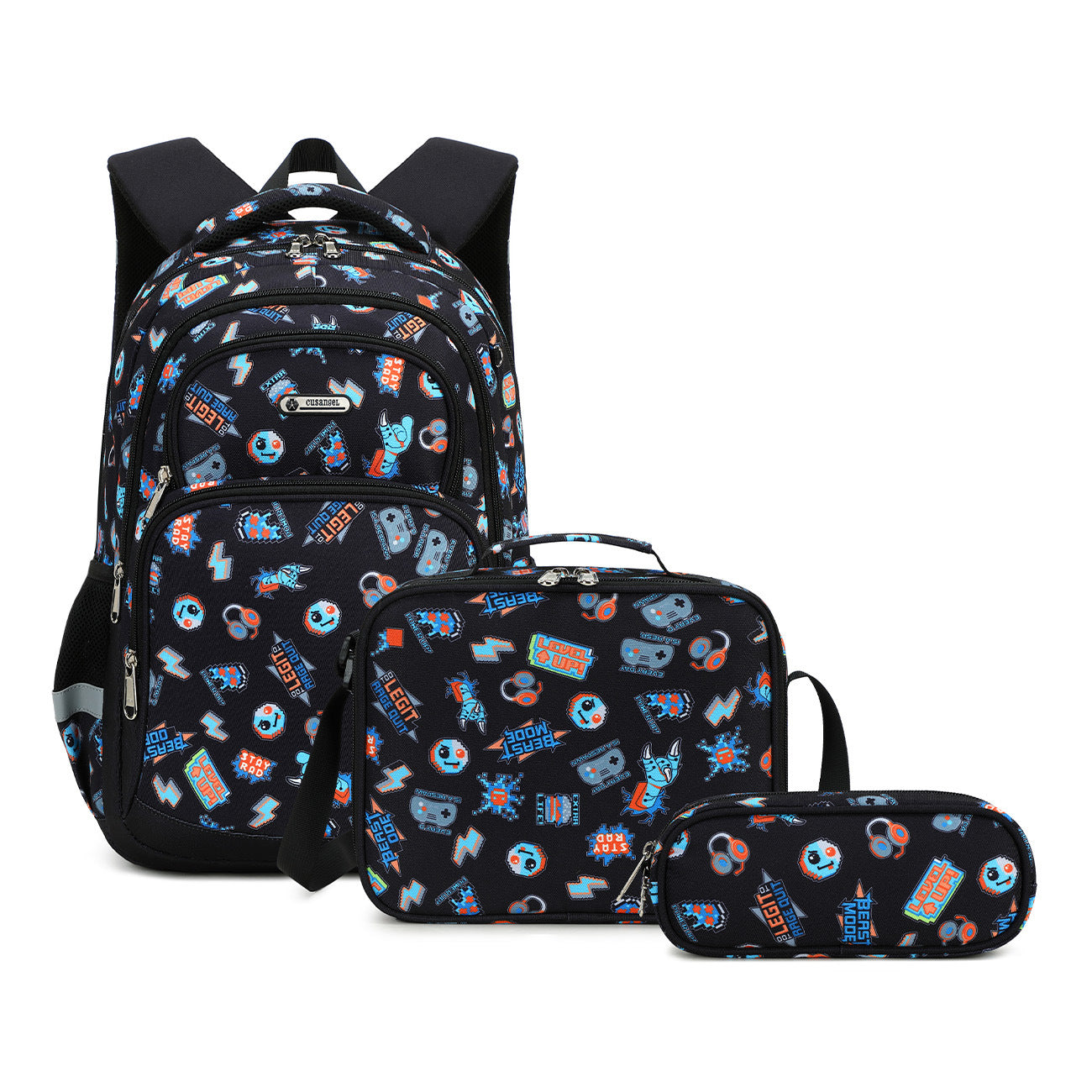 3-teiliges Dino-Rucksack-Set für Kinder – Ansicht 8