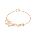 Muttertags-Armband mit Herz-Gravur