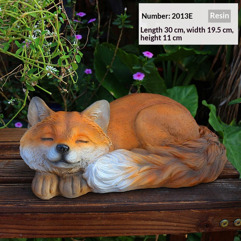 Fuchs-Skulptur für Garten & Hof | LuxeStyle