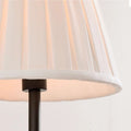 Wandlampe aus Kupfer mit weissem Lampenschirm | LuxeStyle