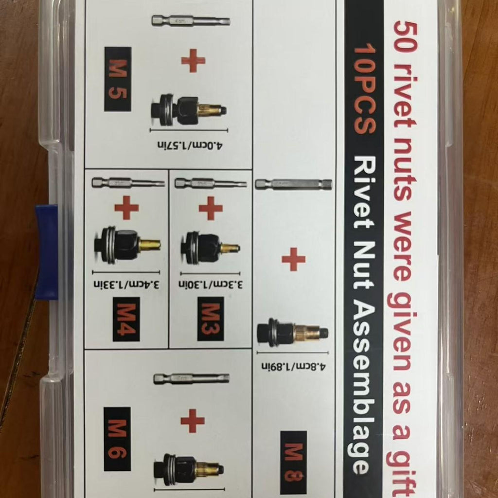 Muttern-Set für Auto-Reparaturen
