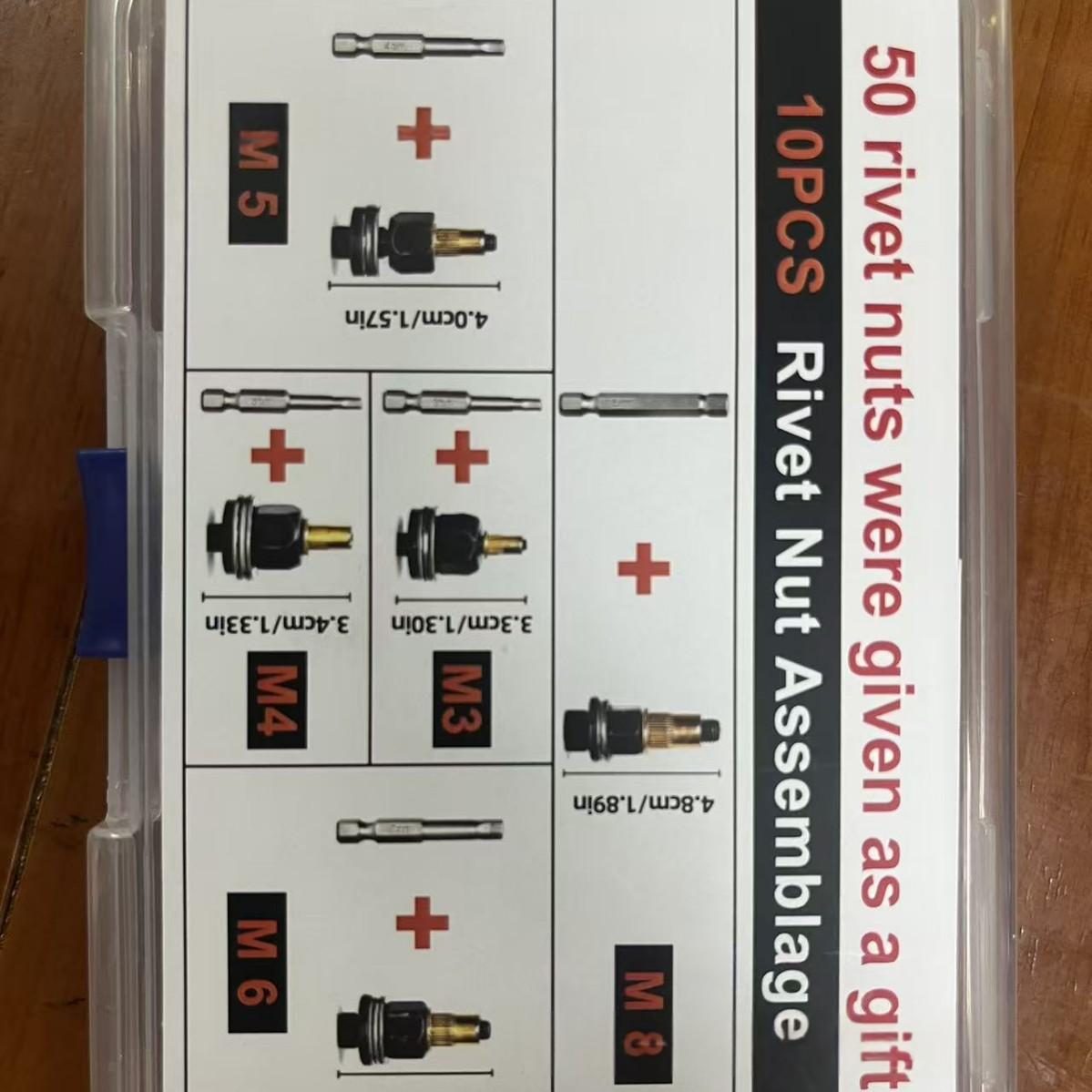 Muttern-Set für Auto-Reparaturen