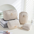 Flanell-Make-up-Taschen-Set, 4-teilig – Bild 2 | LuxeStyle