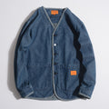 Blauer Cardigan-Jacket – Bild 6 | LuxeStyle