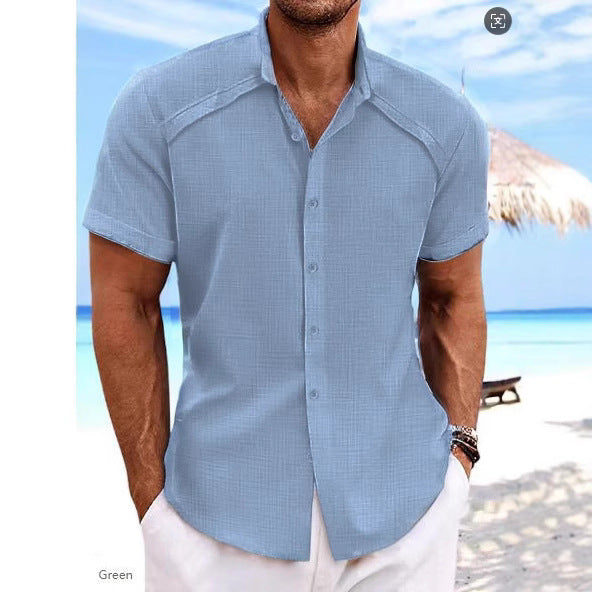 Kurzarm Freizeithemd Hawaiian Style – Bild 10 | LuxeStyle