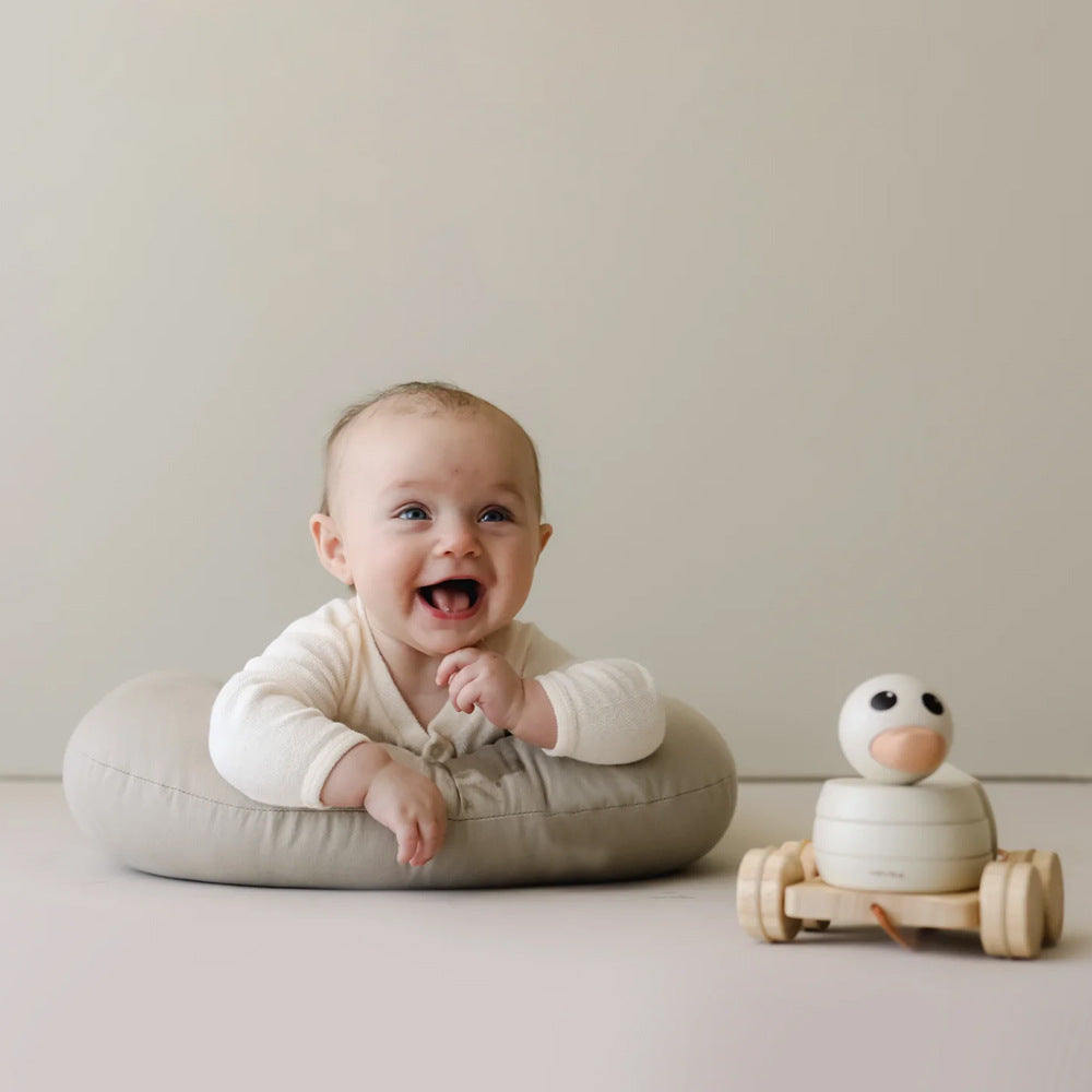 Babykissen aus Baumwolle, einfarbig