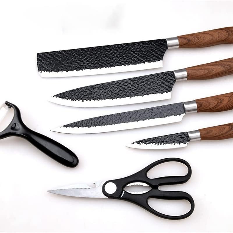 6-teiliges Küchenmesser-Set aus geschmiedetem Edelstahl – Ansicht 2