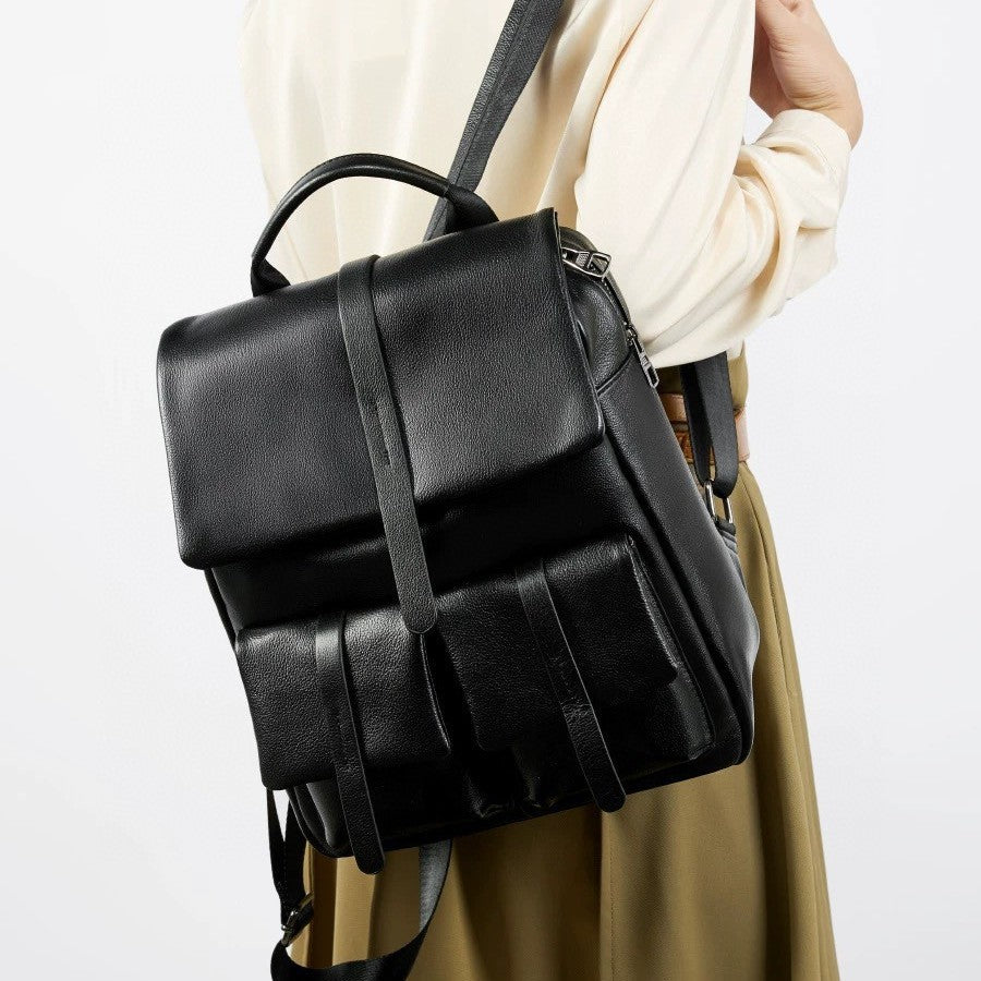 Rucksack mit grosser Kapazität – Schwarz – Bild 3 | LuxeStyle