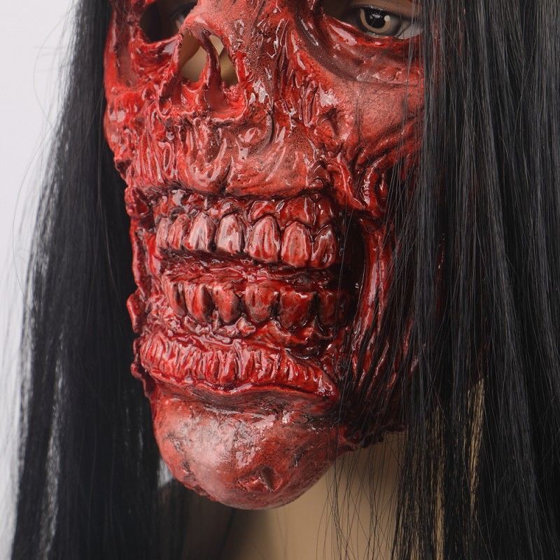 Horror Maske Blutung Totenkopf – Ansicht 4