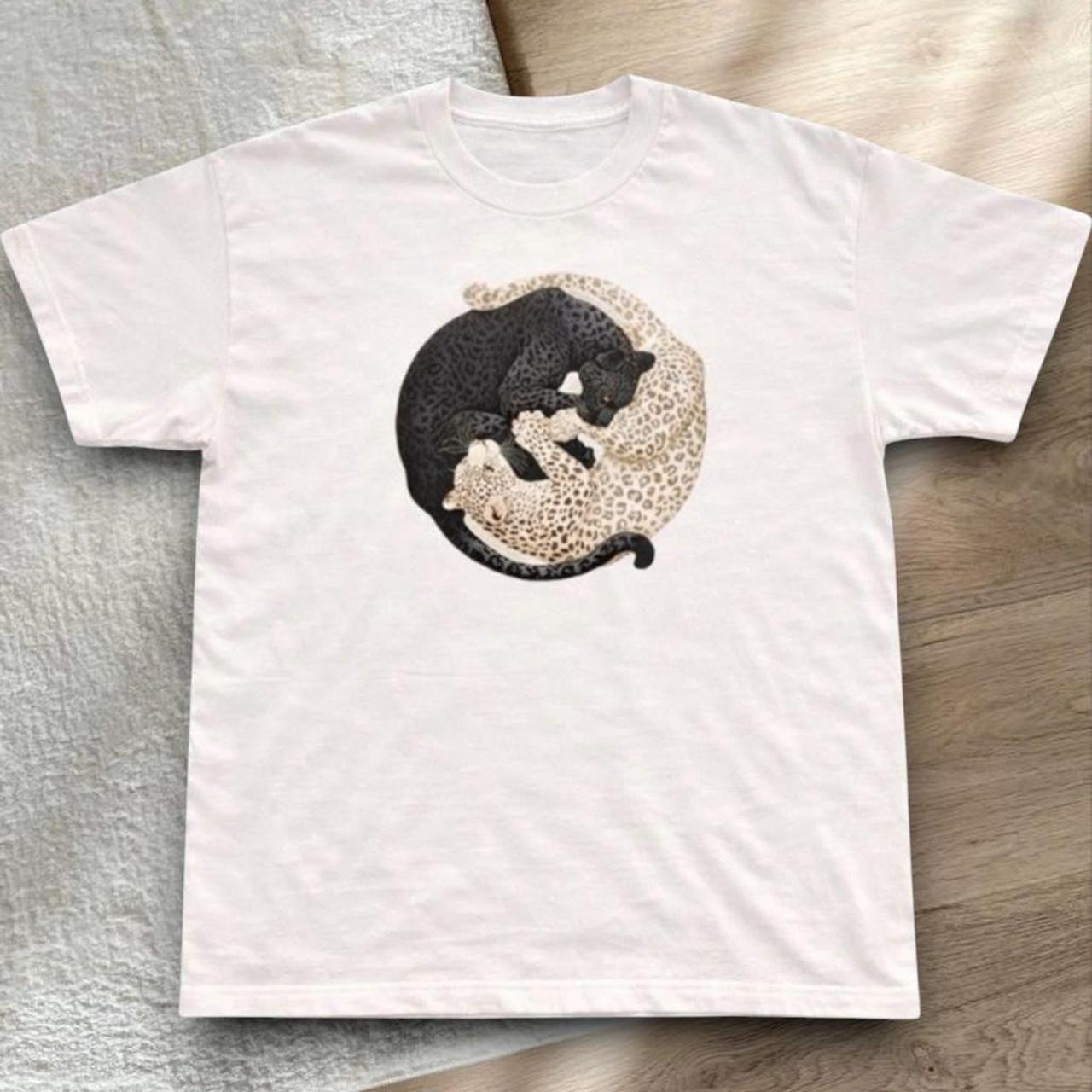 Tiger-Druck T-Shirt