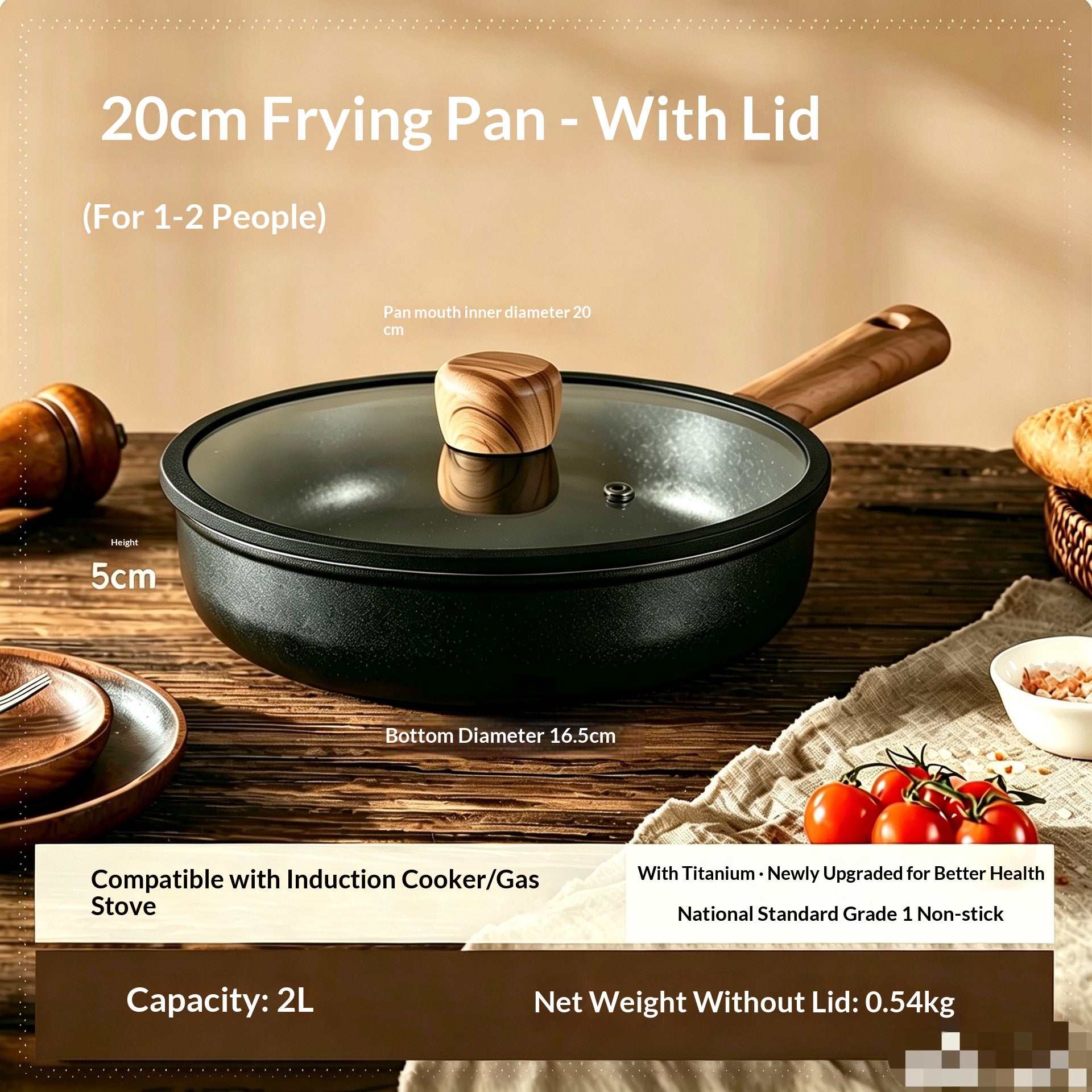 Titan-Wok Pfanne