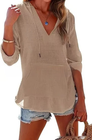 Arrival Strand-Cover-up mit Kapuze