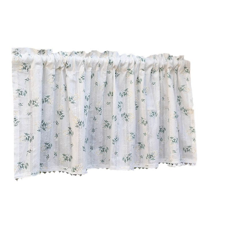 Vorhang mit Quasten und Blumenmuster – Bild 6 | LuxeStyle