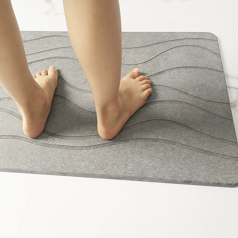 Wasseraufnehmender Kieselgur-Bodenmatte für Badezimmer