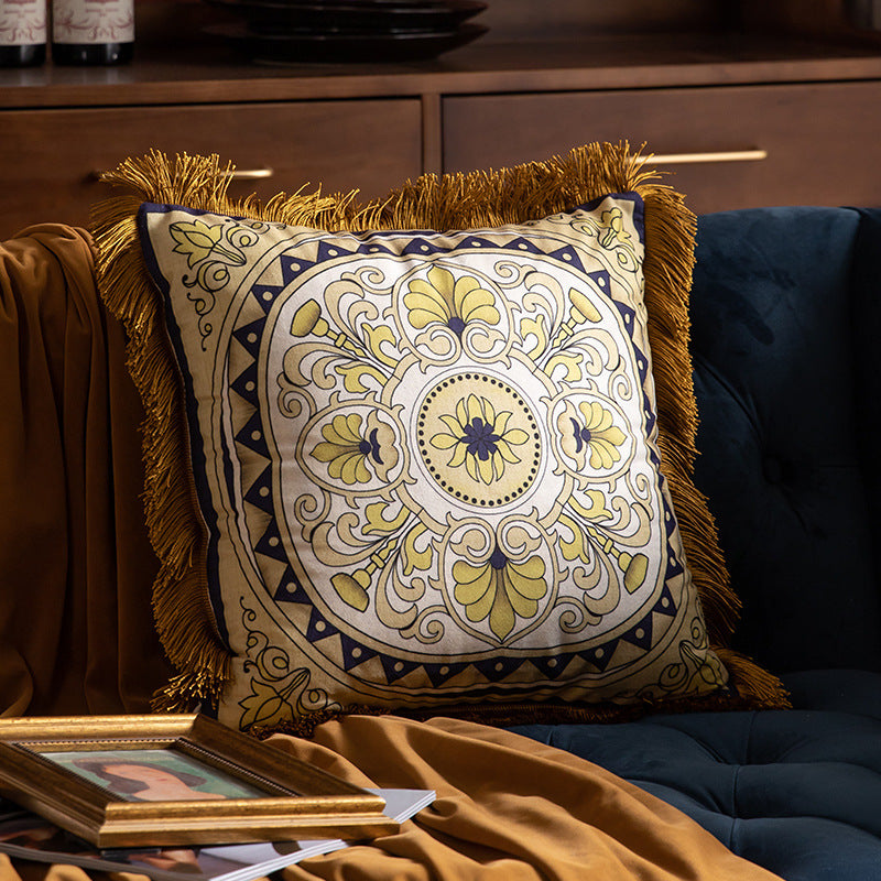 Zierkissen für Sofa mit Pflanzenmuster – Bild 8 | LuxeStyle