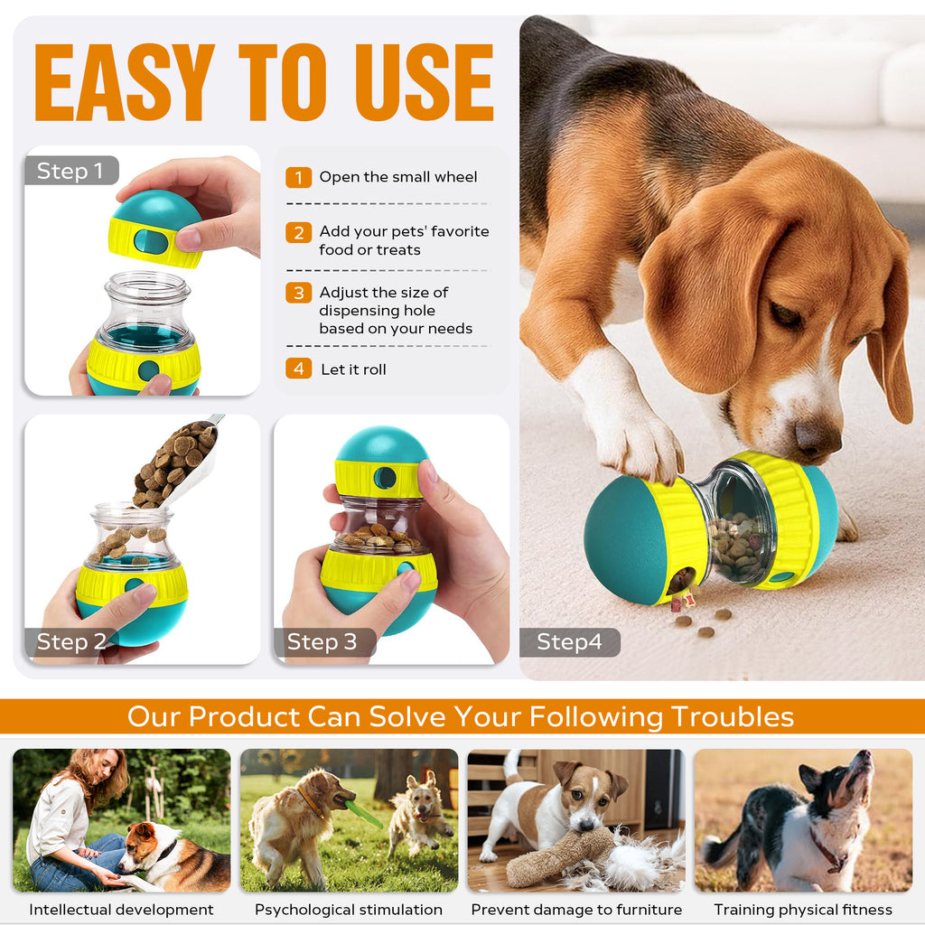 Hunde Snackball – Verstellbarer Futterspender