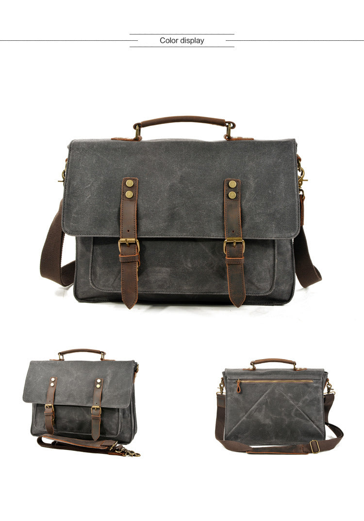 Business Messenger Rucksack für Männer – Bild 6 | LuxeStyle