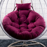 Farbe: Einfarbig Violett, Rundes Pad