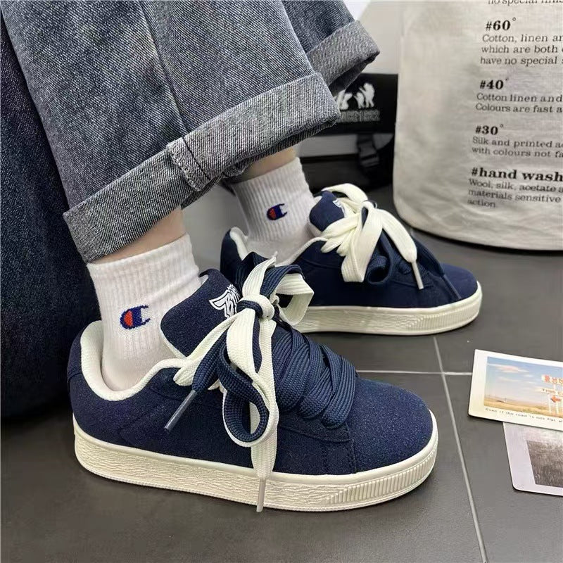 Freizeitschuhe mit dicker Sohle | LuxeStyle