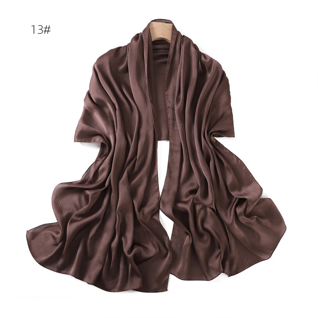 Einfarbiger Sommer-Schal für Damen – Bild 12 | LuxeStyle