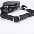 Brusttasche "Krokodil" aus Leder | LuxeStyle
