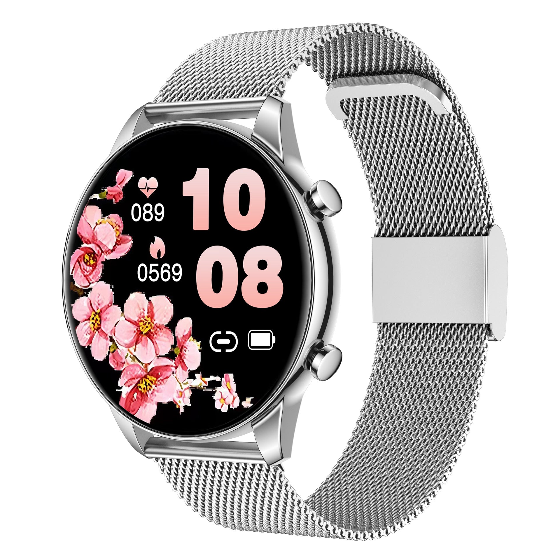 Smartwatch mit Herzfrequenz- & Schrittzähler