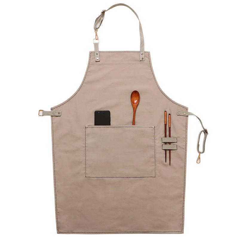 Canvas Schürze für Küche, Backen und Zeichnen – Bild 3 | LuxeStyle
