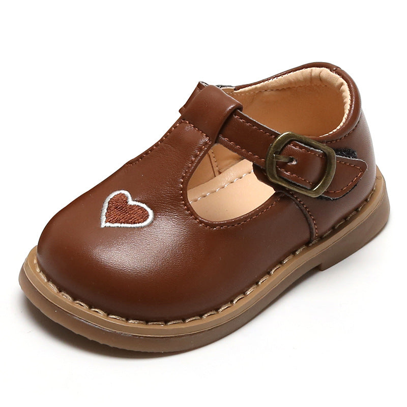 Mädchen Leder Lauflernschuhe «Princess» – Bild 3 | LuxeStyle