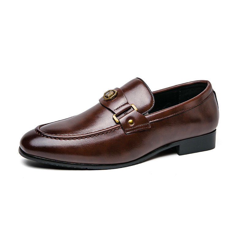 Herren Slipper mit Metallschnalle