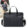 Business-Handtasche Plaid mit Reissverschluss – Bild 2 | LuxeStyle