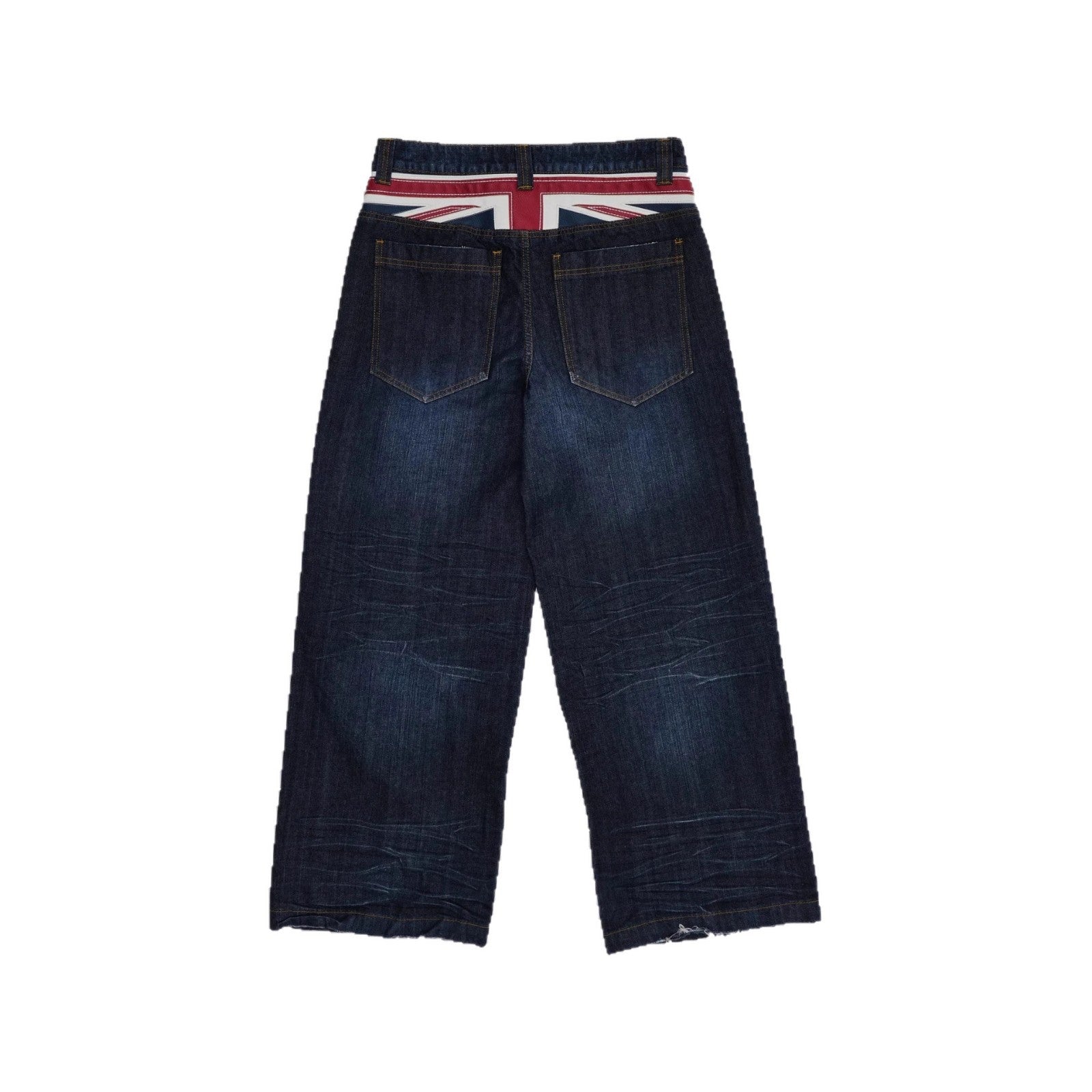 Vintage Patchwork Jeans für Herren