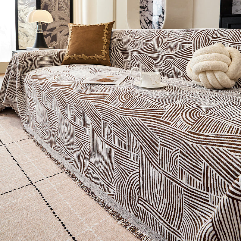 Chenille Sofaüberwurf für alle Jahreszeiten – Ansicht 6