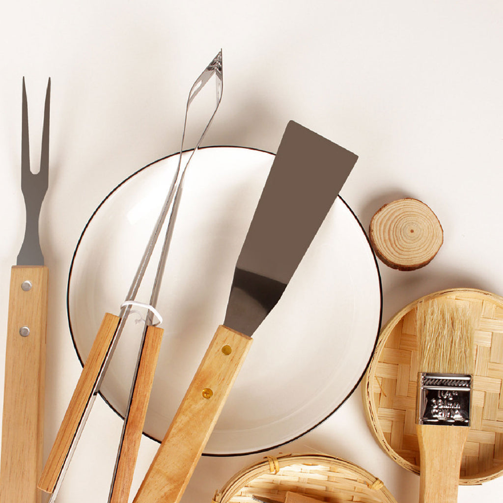 BBQ Grillbesteck-Set für Camping & Outdoor – Bild 3 | LuxeStyle
