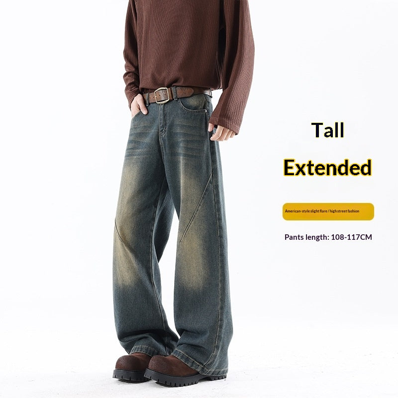 Retro Straight-Leg Freizeithose für Herren