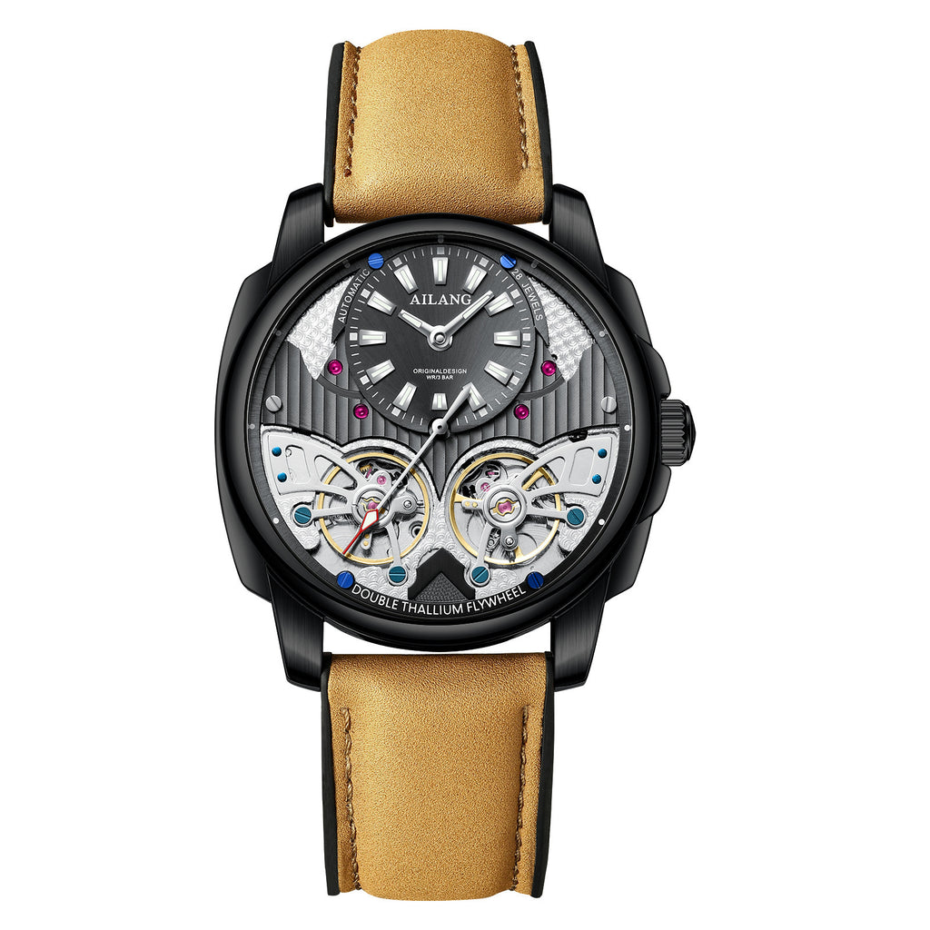Automatische Herren-Armbanduhr mit Tourbillon