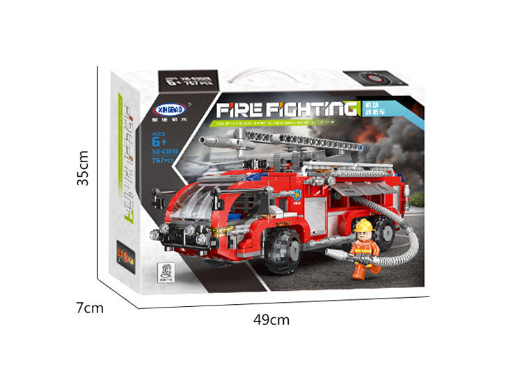 Feuerwehrfahrzeug Baustein-Set – Bild 2 | LuxeStyle