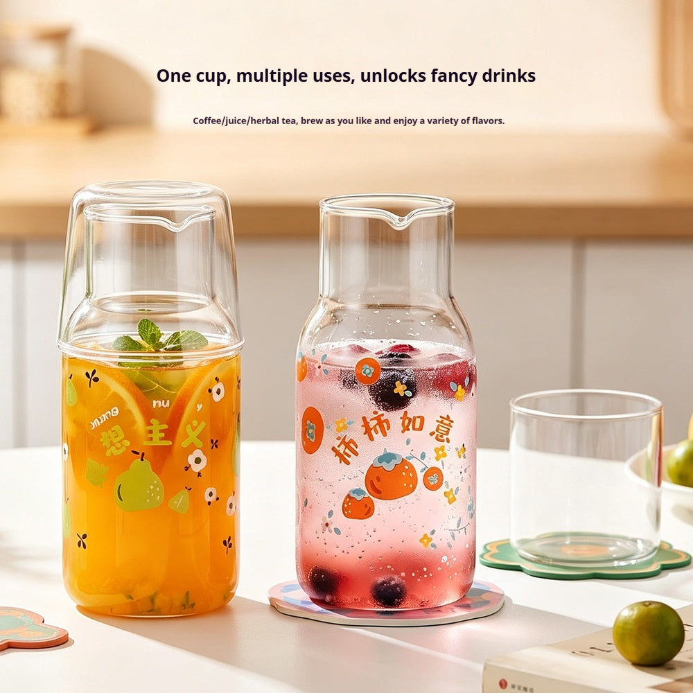 Glas‑Kaffeekanne mit Becher – hitzebeständig – Bild 6 | LuxeStyle