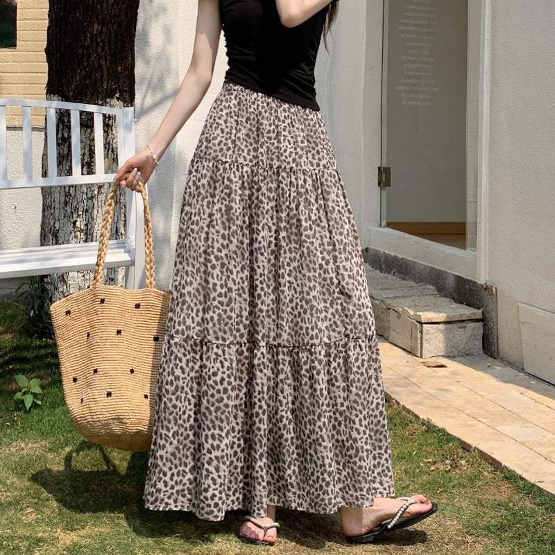 Vintage-Leopardenprint Midi-Kleid – Bild 5 | LuxeStyle