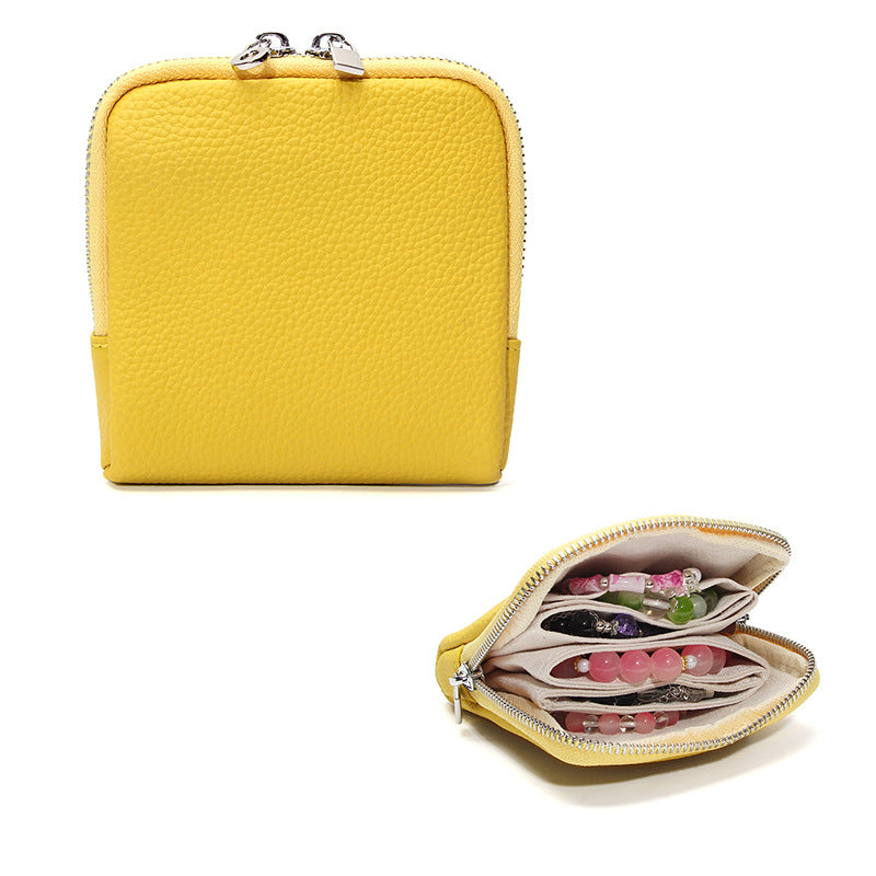 Schmuckbeutel aus Vollnarbenleder – Bild 11 | LuxeStyle