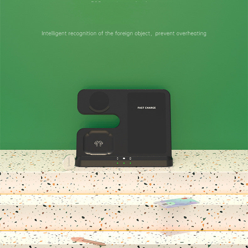 3-in-1 Desktop Wireless Ladestation