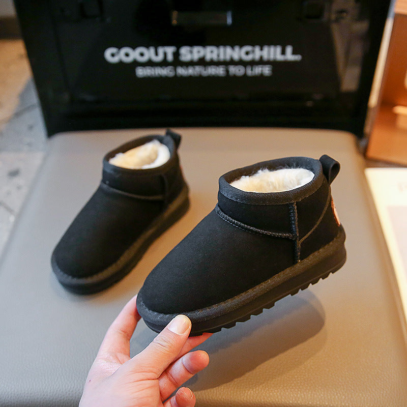 Kinderstiefel in Camel, Lila, Schwarz – 7–12 Jahre – Bild 7 | LuxeStyle