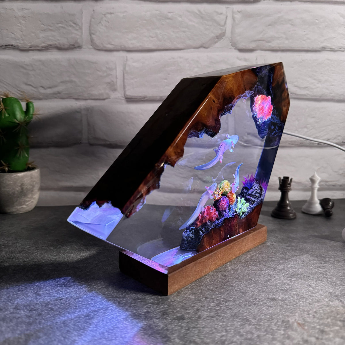 Salamander Harz-Lampe | LuxeStyle