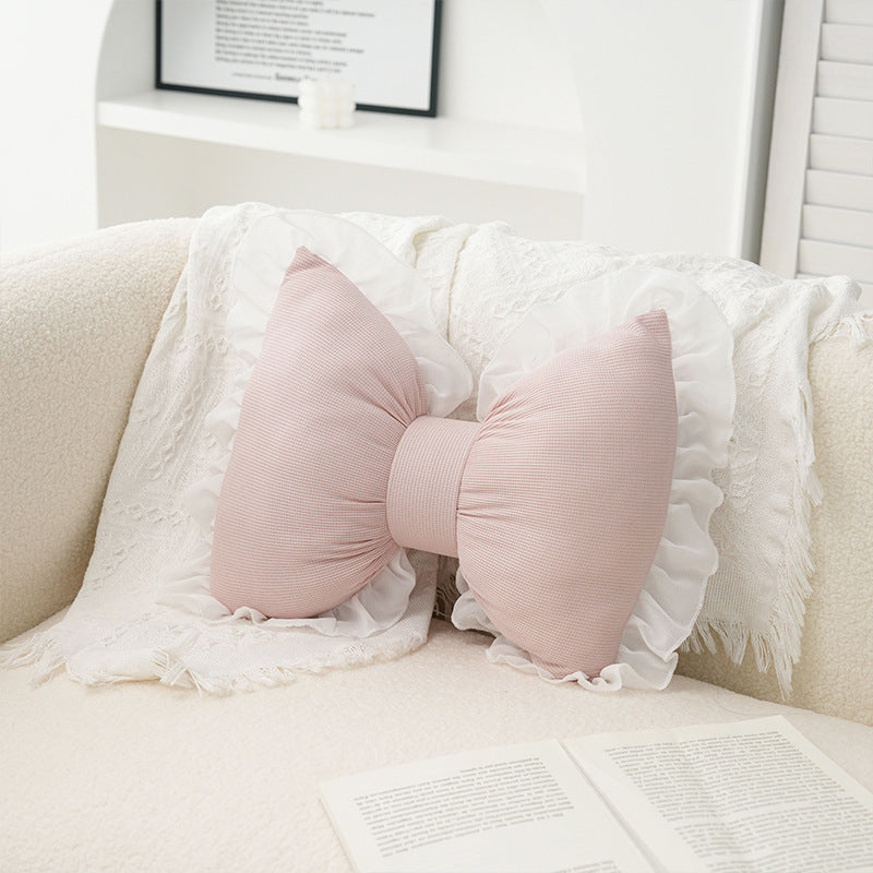 Minimalistisches Schleifen-Kissen | LuxeStyle
