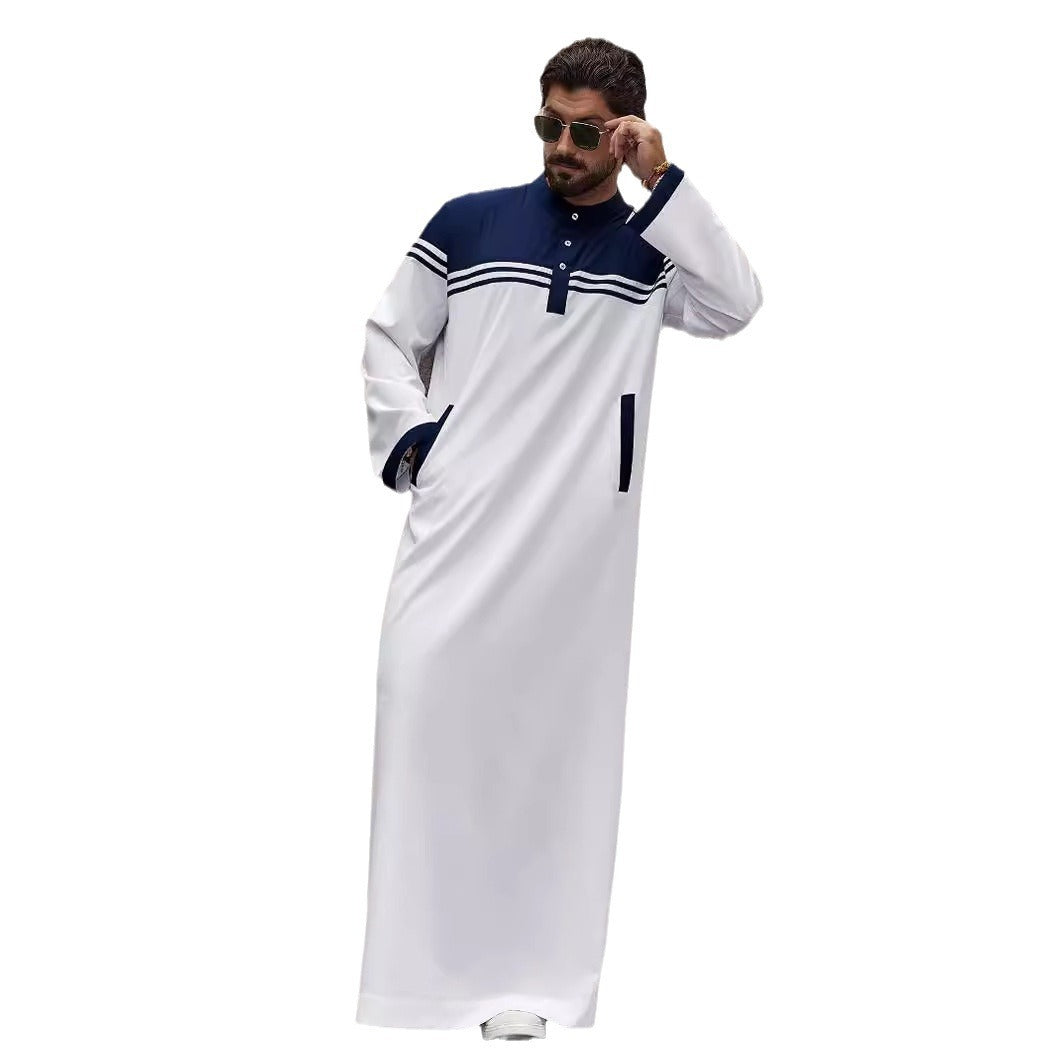 Preppy Hemd-Robe mit Farbkontrast – Bild 7 | LuxeStyle