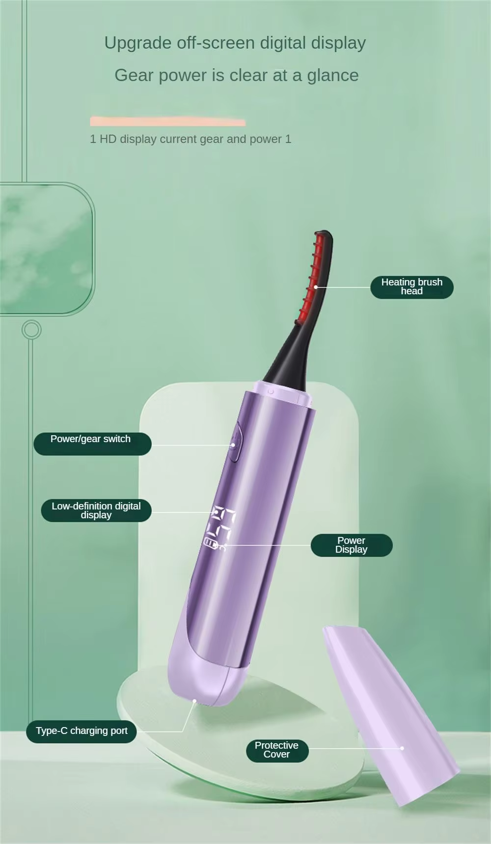 Elektrischer Wimpernformer