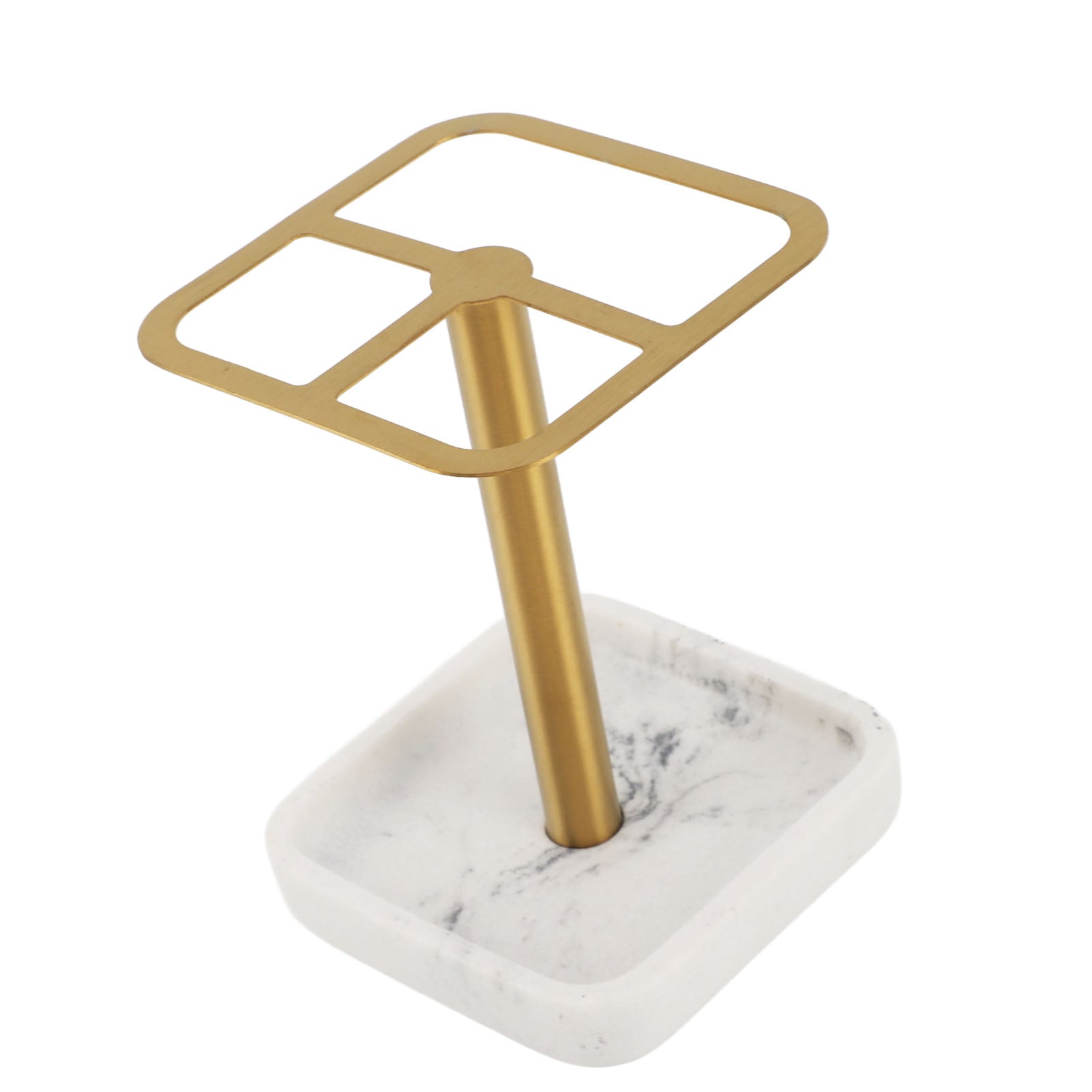 Zahnbürstenhalter aus Edelstahl, Gold