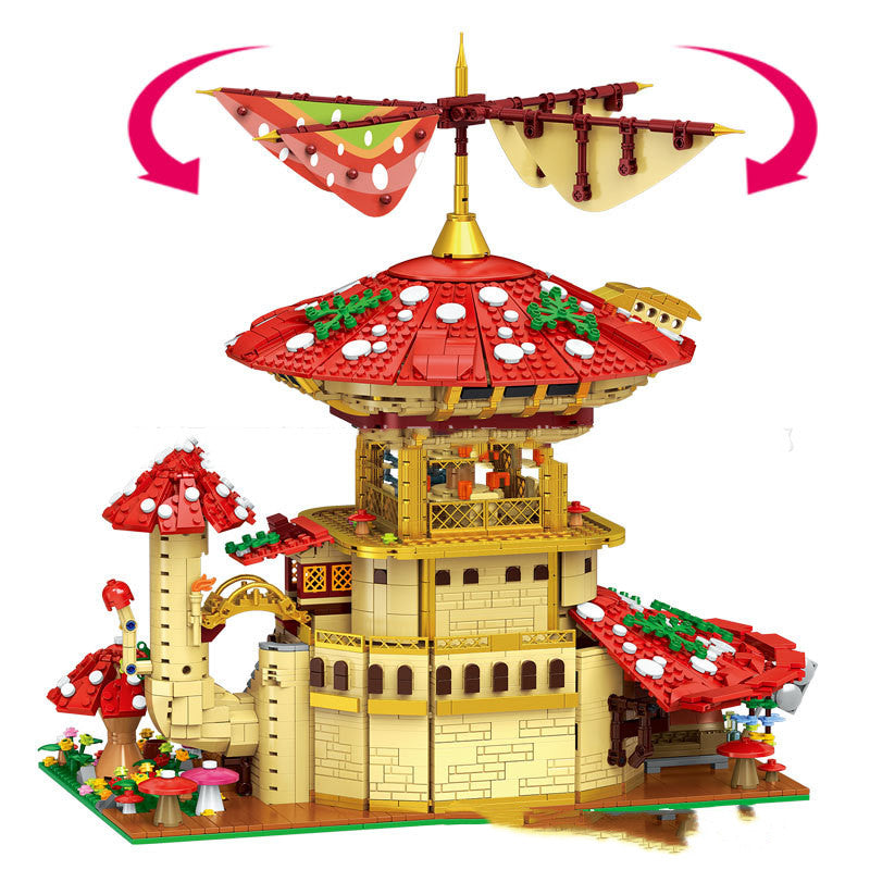Pilz-Mädchen Puzzle Bausteine – Bild 2 | LuxeStyle