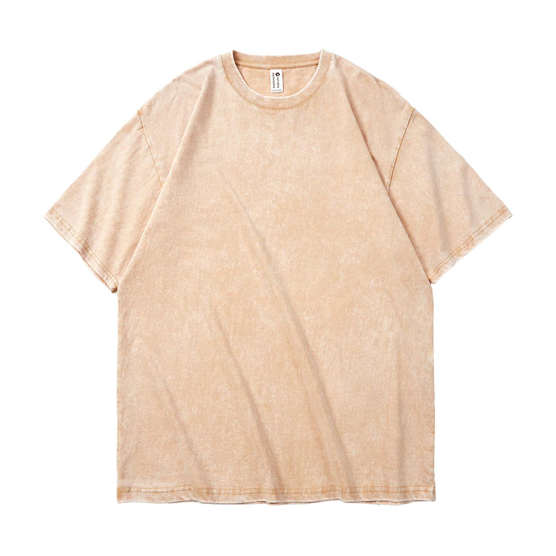 Baumwoll-Pullover mit Batik-Technik